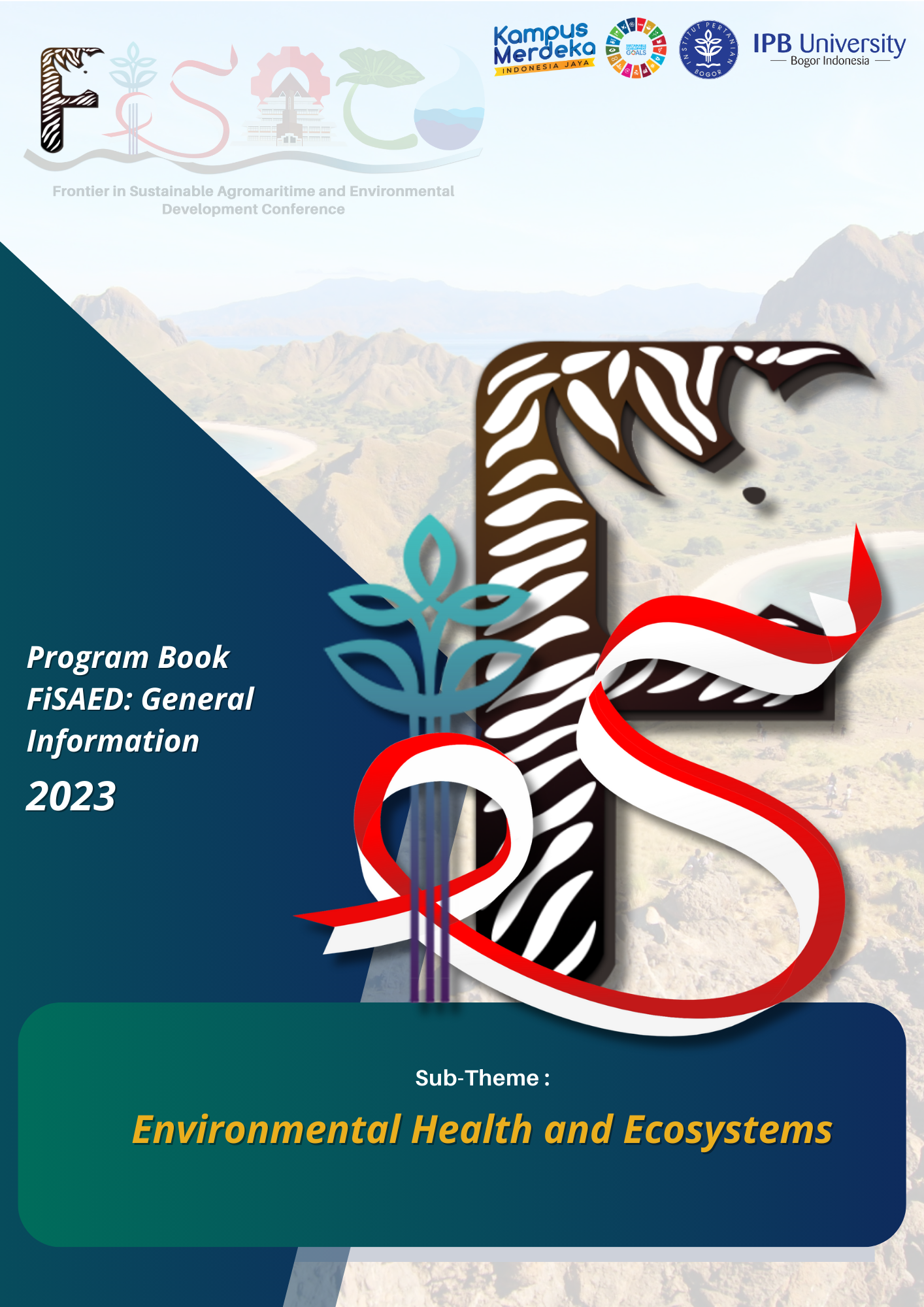					View 2023: Program Book FiSAED: Environmental Health and Ecosystems
				